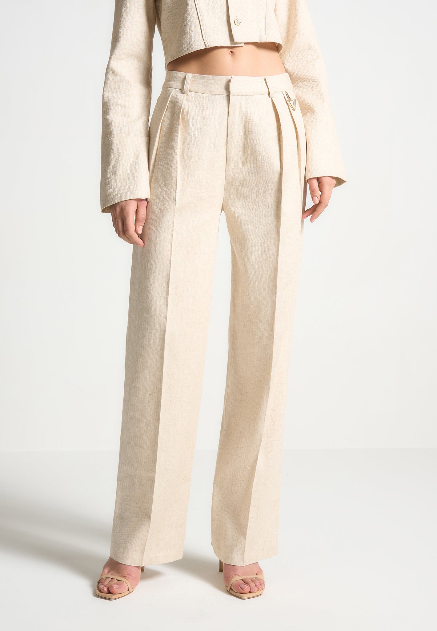 LiPortman™ | Pleat Trousers